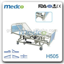 5 postes utilisés hôpital électrique lit de soins médicaux H505
